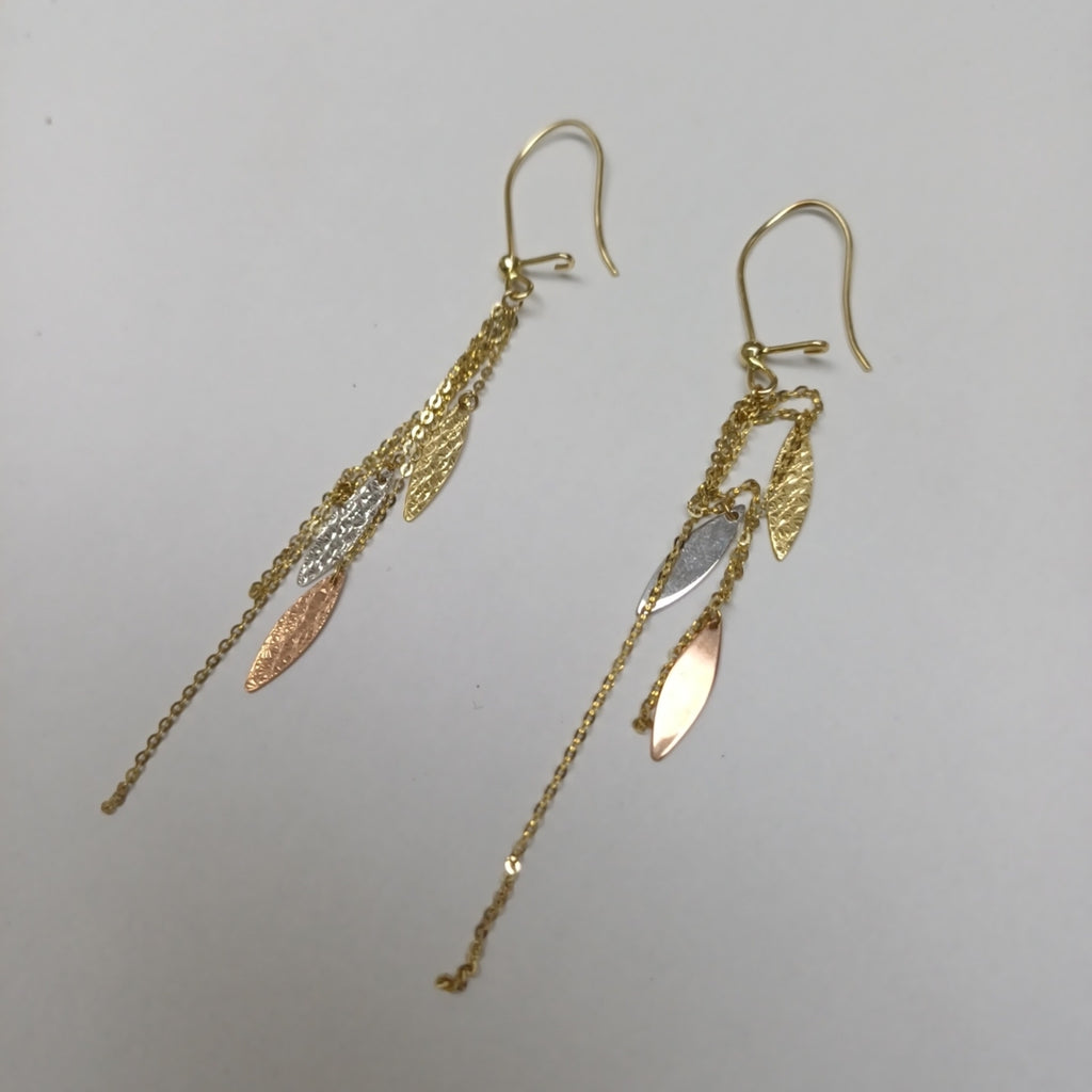 ARETES PAR ORO 10 K 2 GRMS (SEMINUEVO)