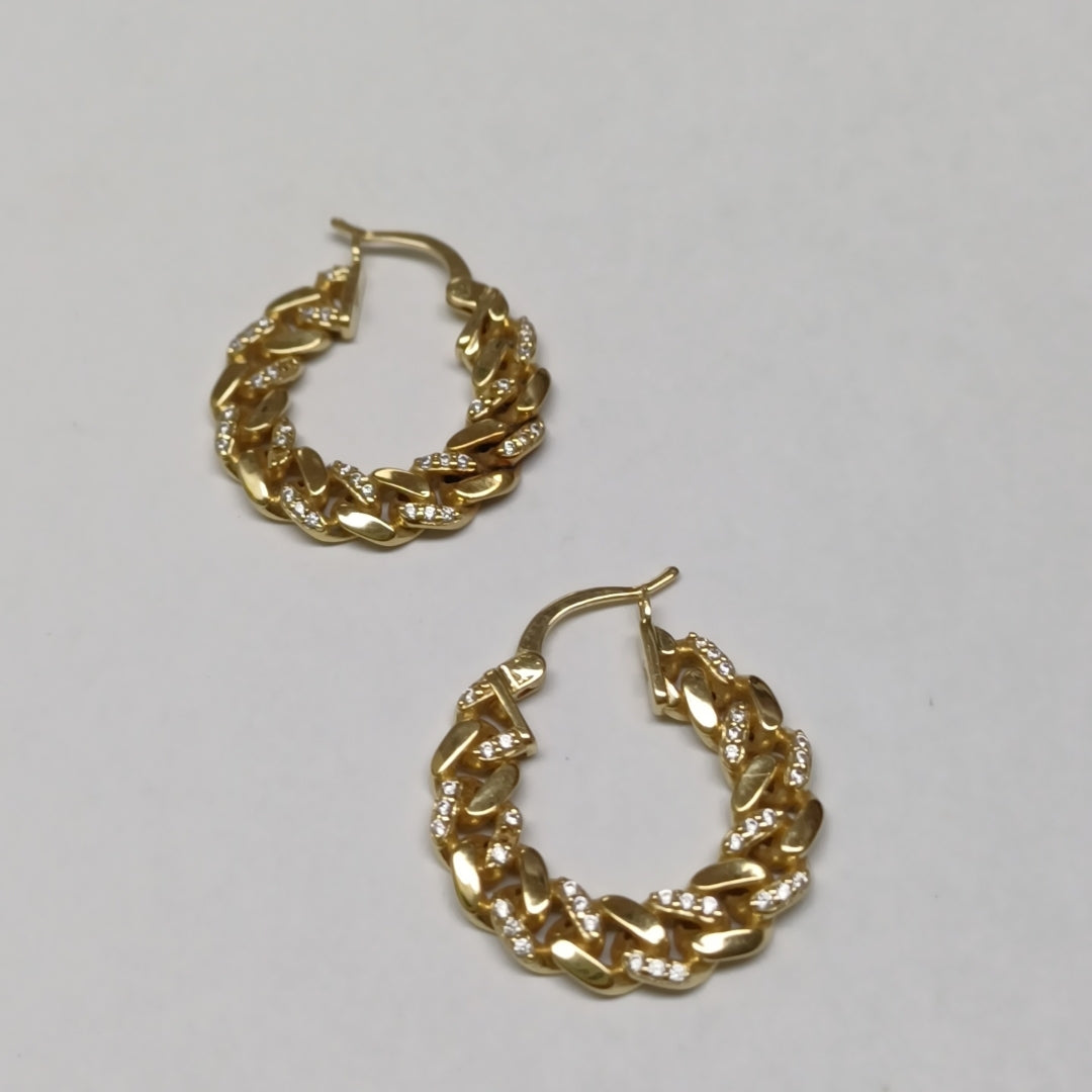 ARRACADAS PAR ORO 14 K 6,80 GRMS (SEMINUEVO)