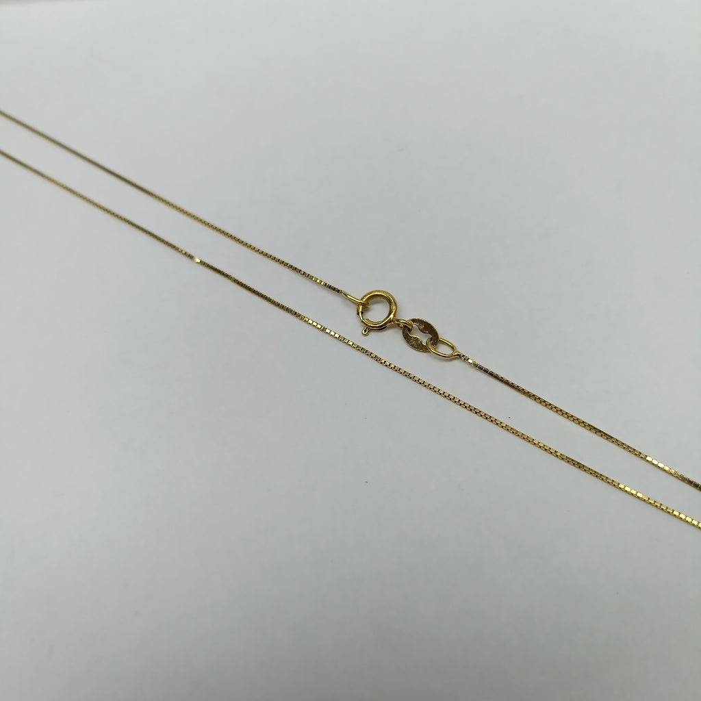 CADENA ORO 14 K 0.9 GRMS (SEMINUEVO)