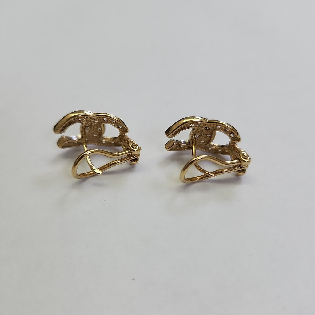 ARETES PAR ORO 14 K 3,90 GRMS (SEMINUEVO)
