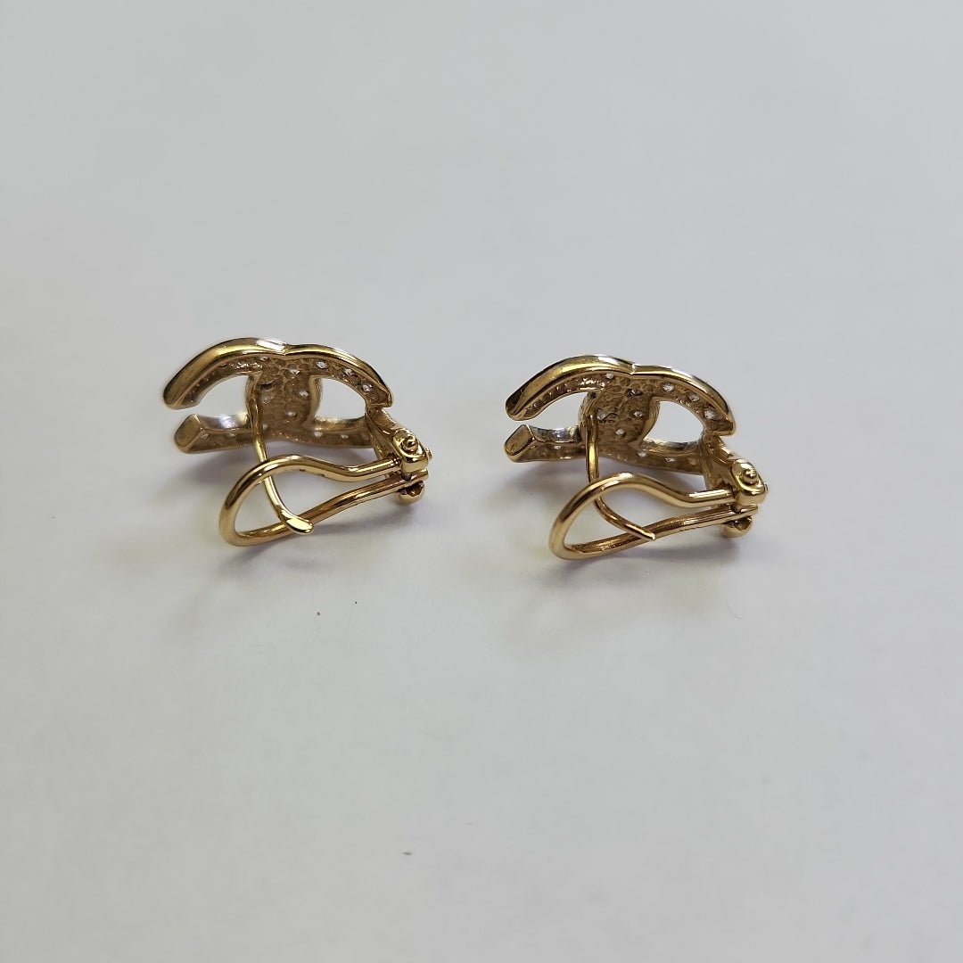 ARETES PAR ORO 14 K 3,90 GRMS (SEMINUEVO)