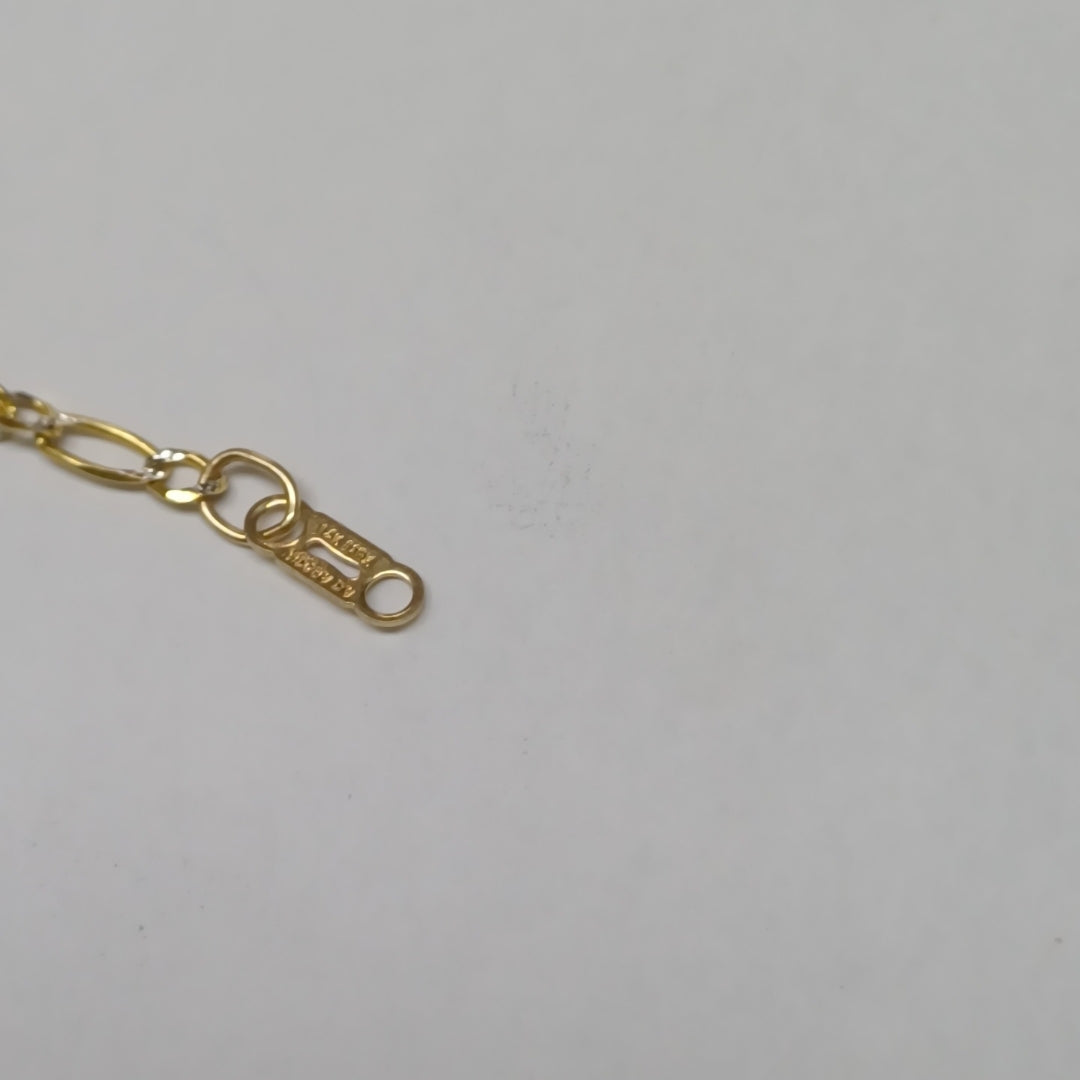 PULSERA ORO 14 K 1.6 GRMS (SEMINUEVO)