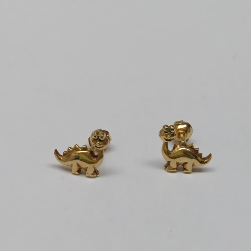 BROQUELES PAR ORO 14 K 1 GRMS (SEMINUEVO)