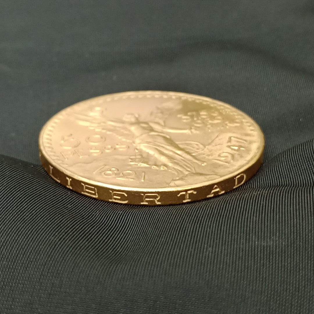 K1 41,60 GRMS 21 K IDENTIFICACIÓN MONEDA NOMINATIVA MATERIALES ORO ESPECI (SEMINUEVO)