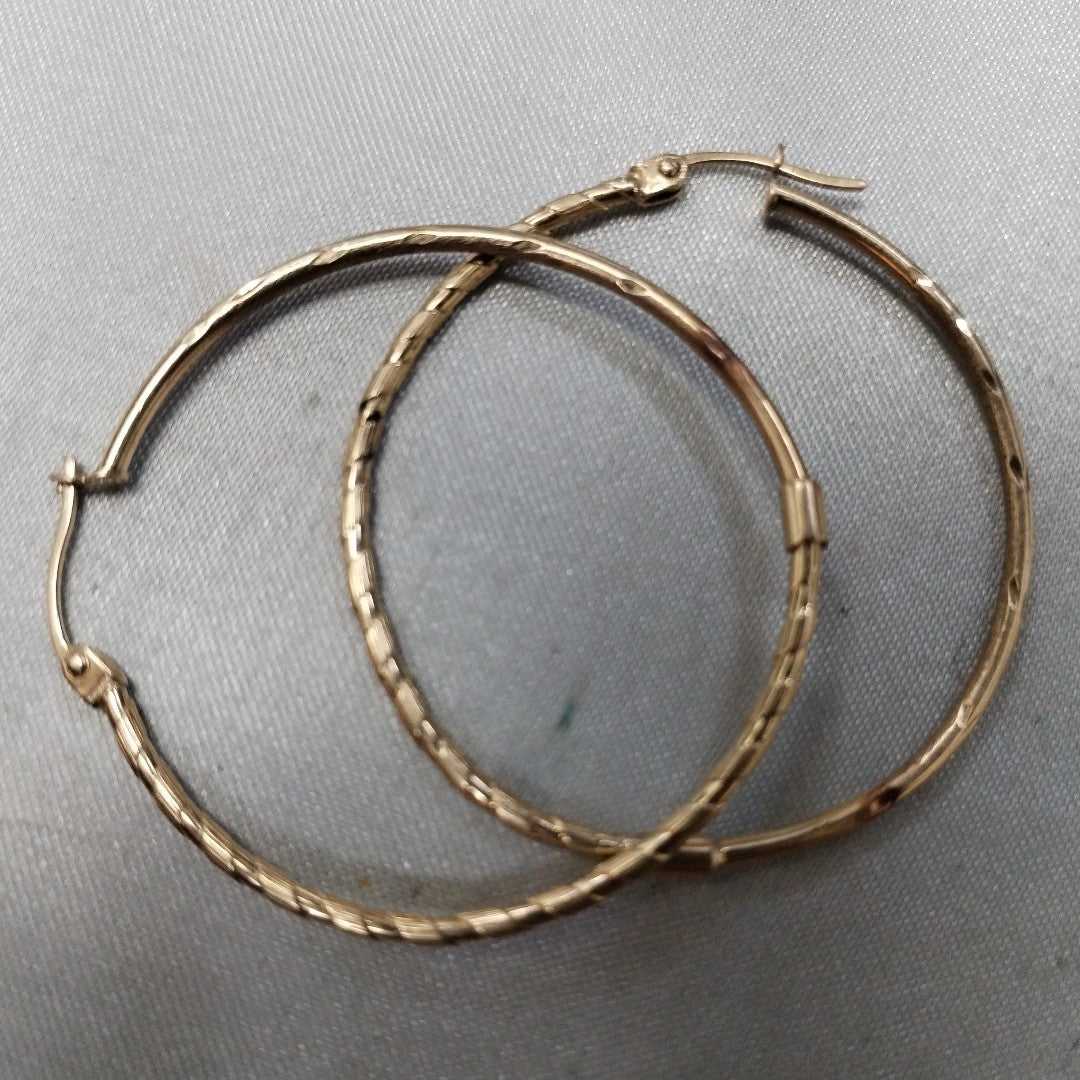 ARRACADAS PAR ORO 10 K 2.4 GRMS (SEMINUEVO)