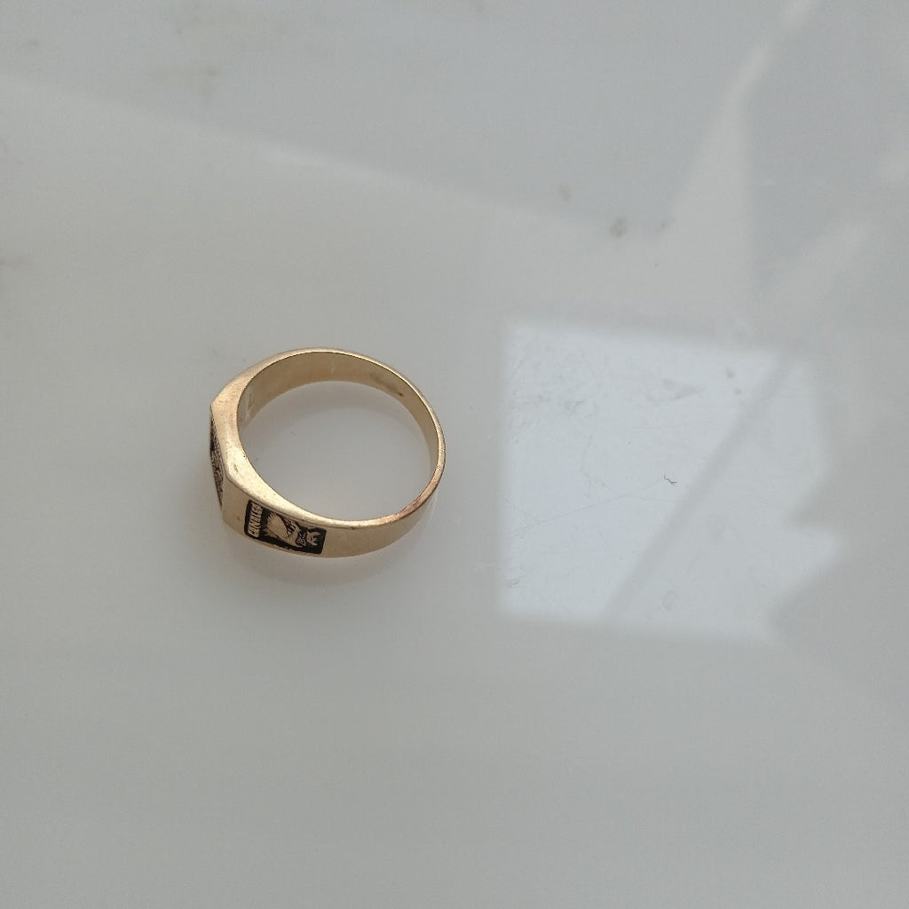 ANILLO DE GRADUACIÓN ORO 14 K 6.1 GRMS (SEMINUEVO)