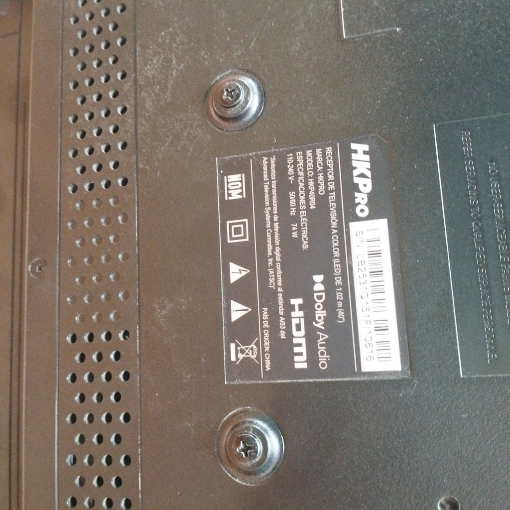 PANTALLA HKPRO HKP40R04 40" LED FHD (SEMINUEVO)
