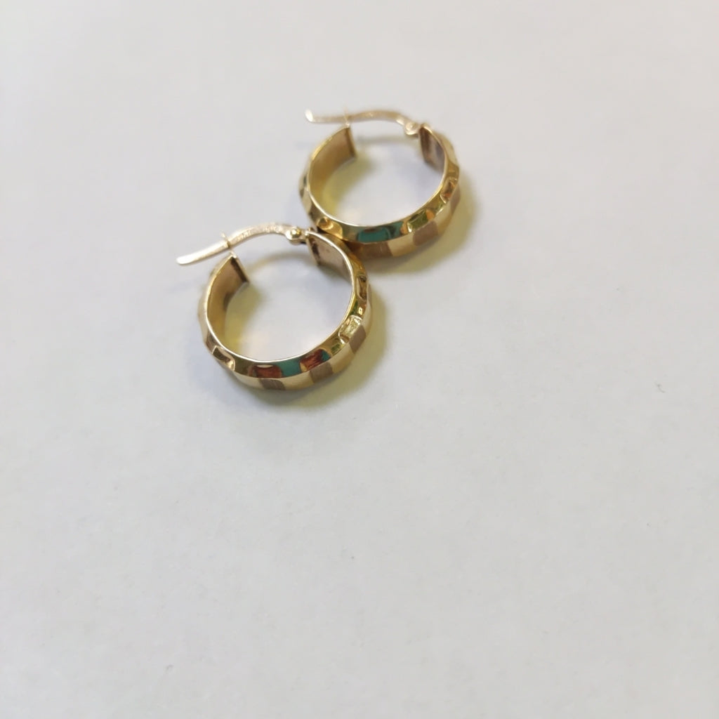 ARRACADAS PAR ORO 14 K 2.3 GRMS (SEMINUEVO)