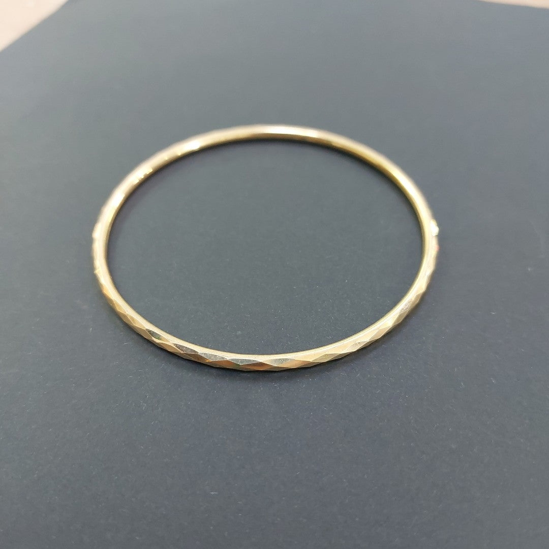 PULSERA RIGIDA ORO 14 K 6.8 GRMS (SEMINUEVO)