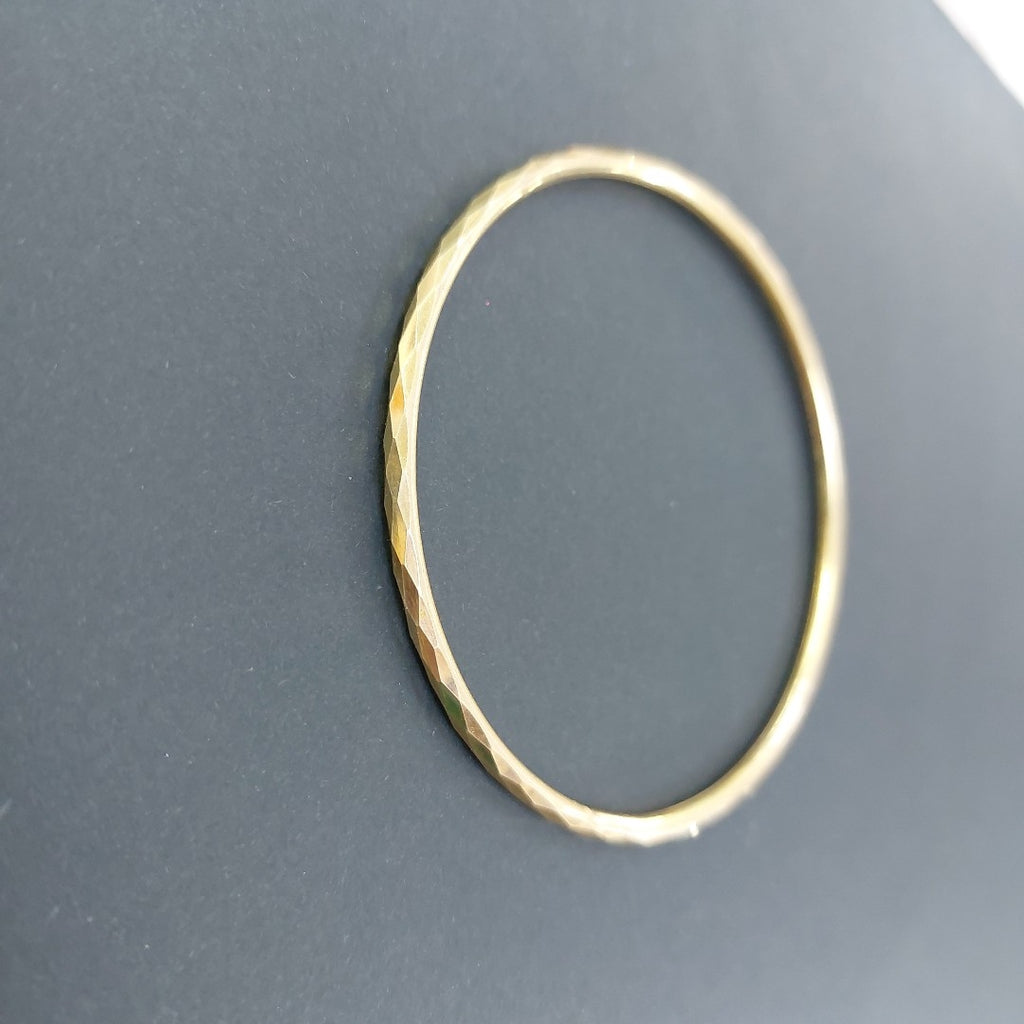 PULSERA RIGIDA ORO 14 K 6.7 GRMS (SEMINUEVO)
