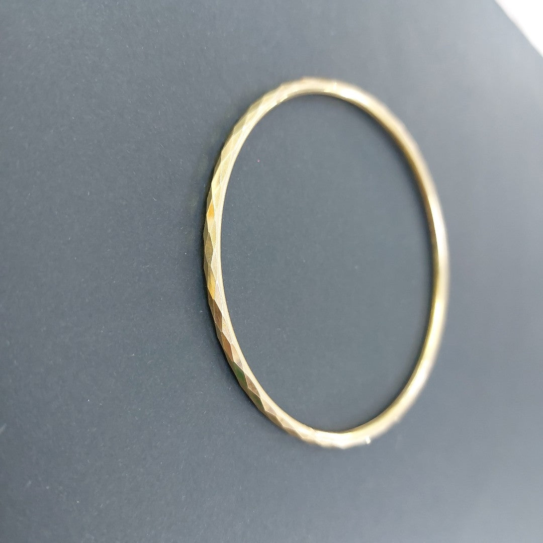 PULSERA RIGIDA ORO 14 K 6.7 GRMS (SEMINUEVO)