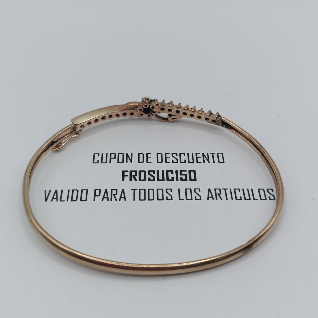 PULSERA RIGIDA ORO 10 K 5.5 GRMS (SEMINUEVO)