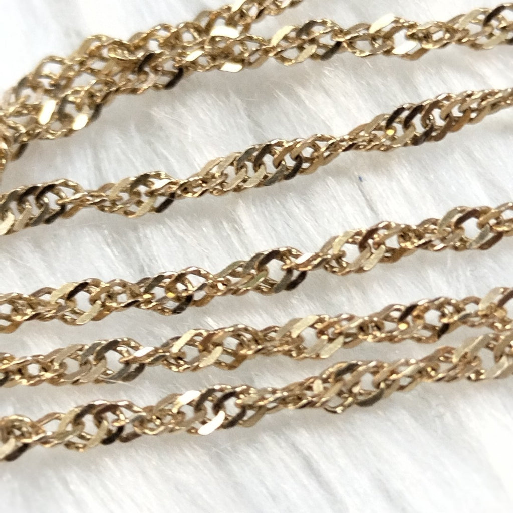 CADENA ORO 14 K 2.5 GRMS (SEMINUEVO)