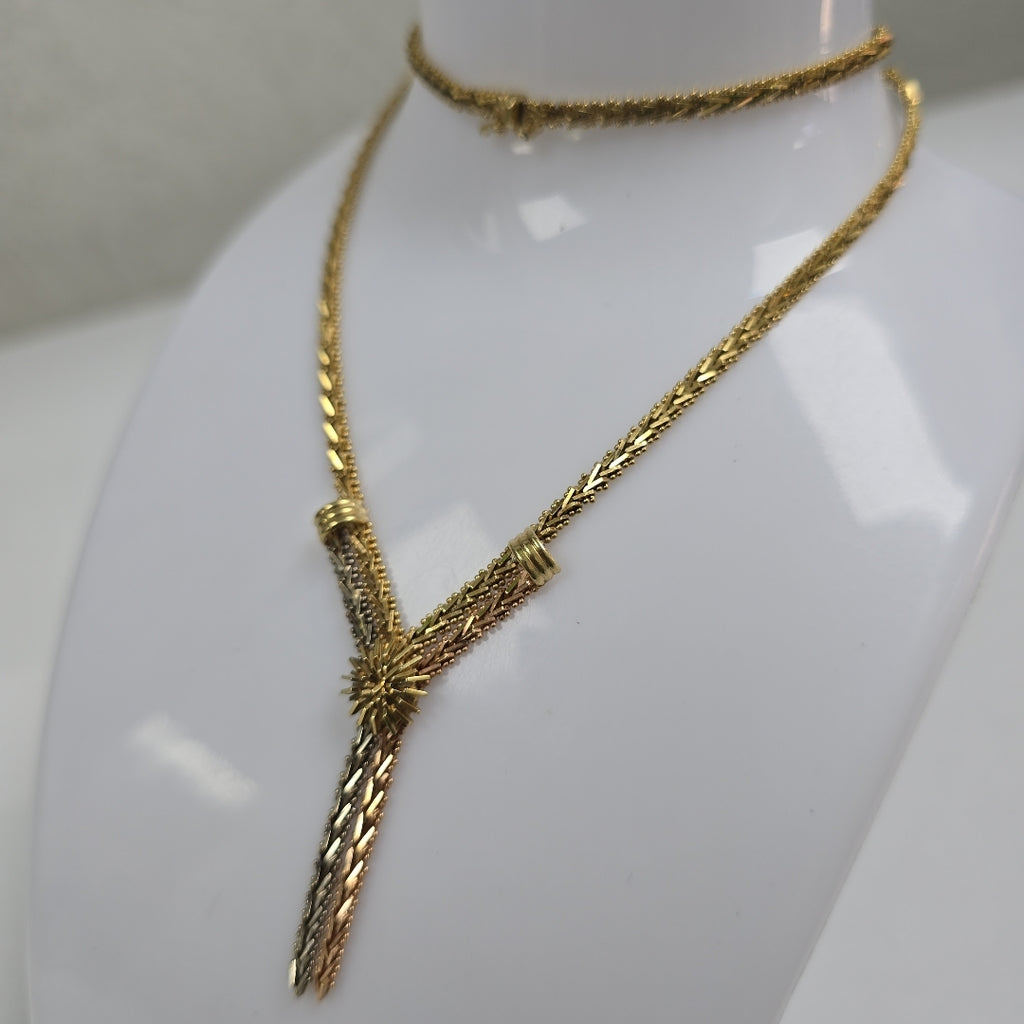 GARGANTILLA ORO 14 K 18.6 GRMS (SEMINUEVO)