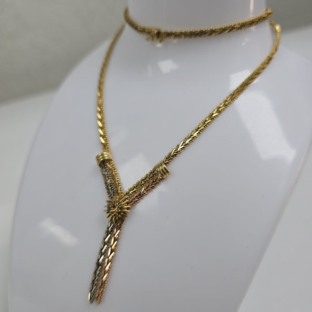GARGANTILLA ORO 14 K 18.6 GRMS (SEMINUEVO)