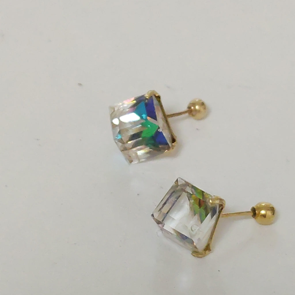 BROQUELES PAR ORO 10 K 1,00 GRMS (SEMINUEVO)