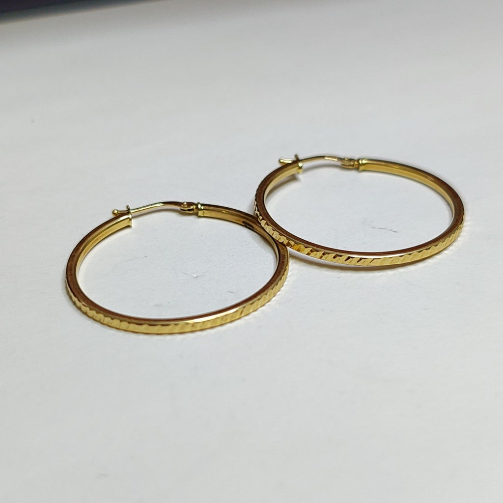 ARRACADAS PAR ORO 14 K 3,40 GRMS (SEMINUEVO)