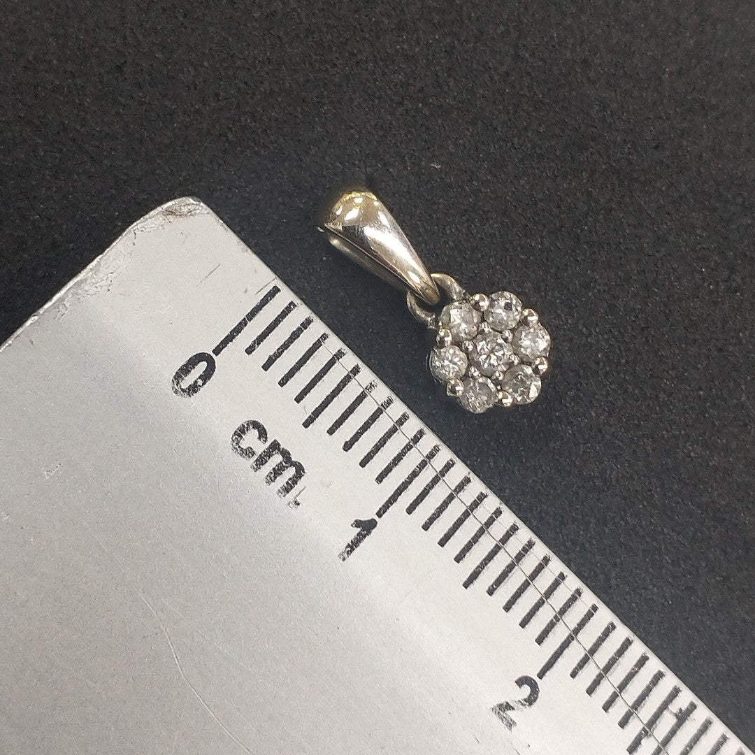 DIJE ORO BLANCO 14 K 0,70 GRMS (SEMINUEVO)