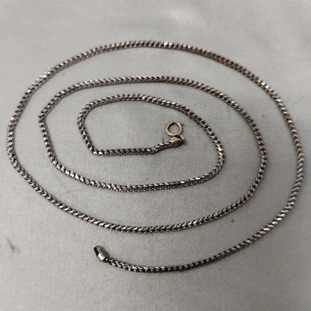 CADENA ORO, ORO BLANCO 14 K 7.3 GRMS (SEMINUEVO)