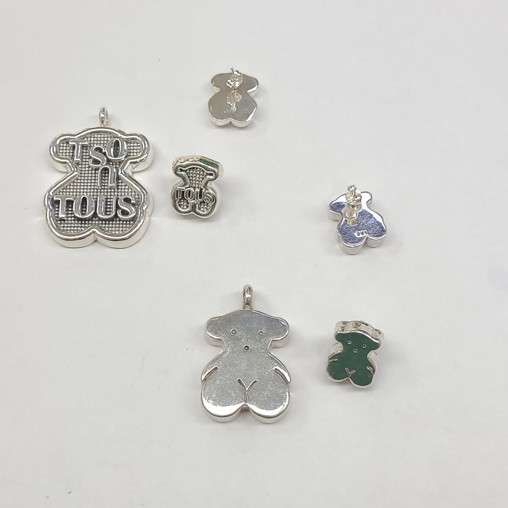 ARETES PAR, DIJE PLATA 44.1 GRMS (SEMINUEVO)