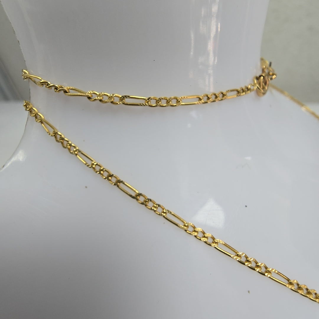 CADENA ORO 14 K 3.5 GRMS (SEMINUEVO)