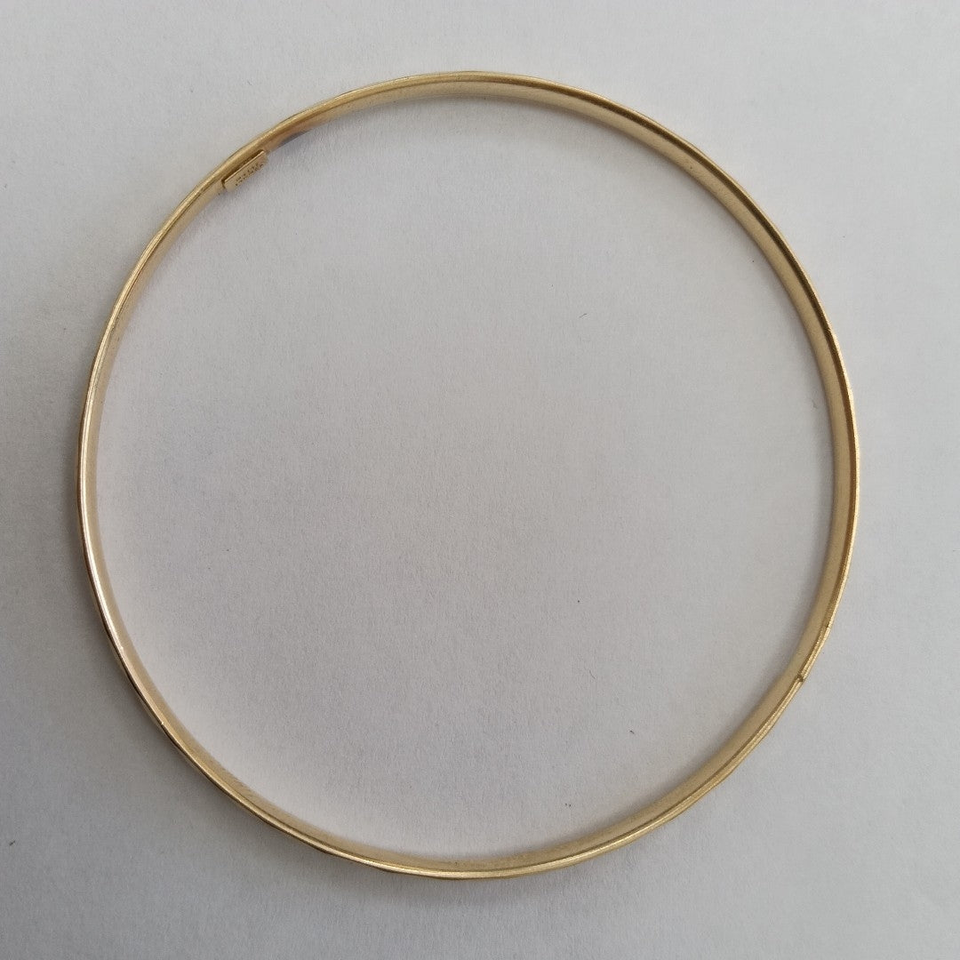 PULSERA RIGIDA ORO 14 K 5.2 GRMS (SEMINUEVO)