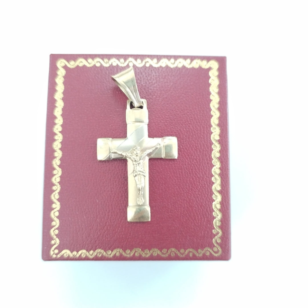 CRUCIFIJO ORO 14 K 3,20 GRMS (SEMINUEVO)