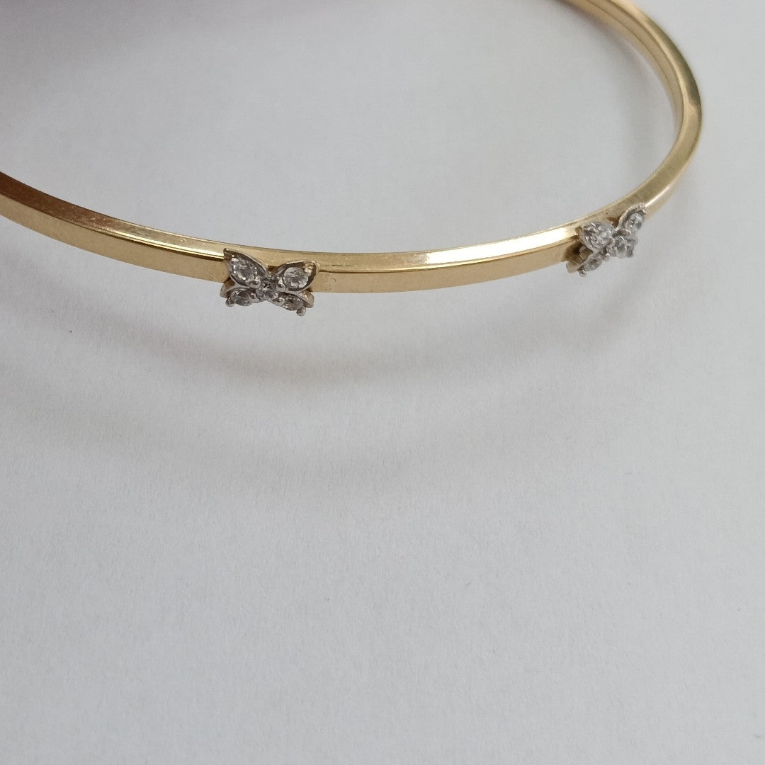 PULSERA RIGIDA ORO 14 K 4.1 GRMS (SEMINUEVO)
