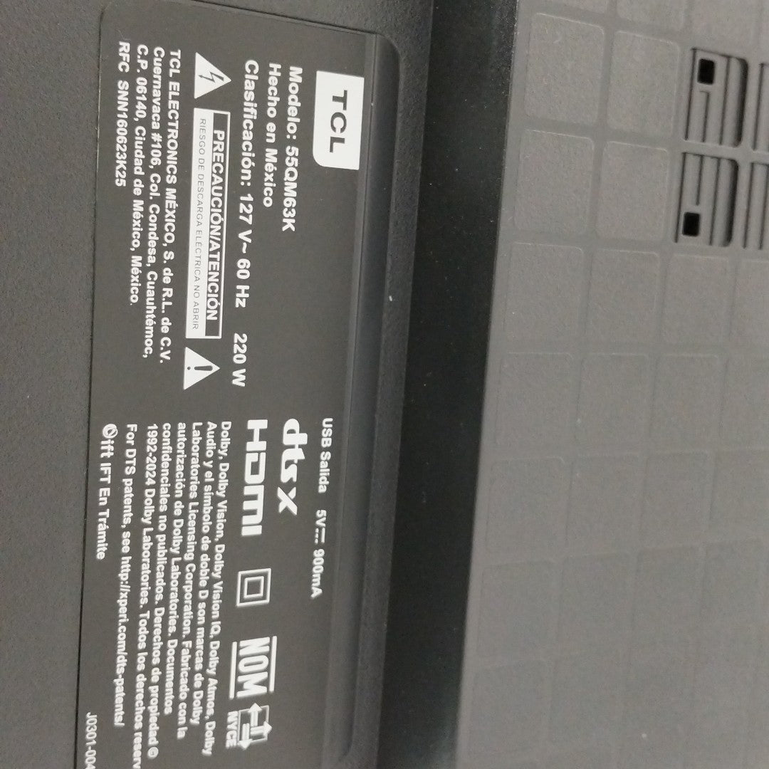 PANTALLA TCL 55QM6K (2025) 55" LED 4K (SEMINUEVO)