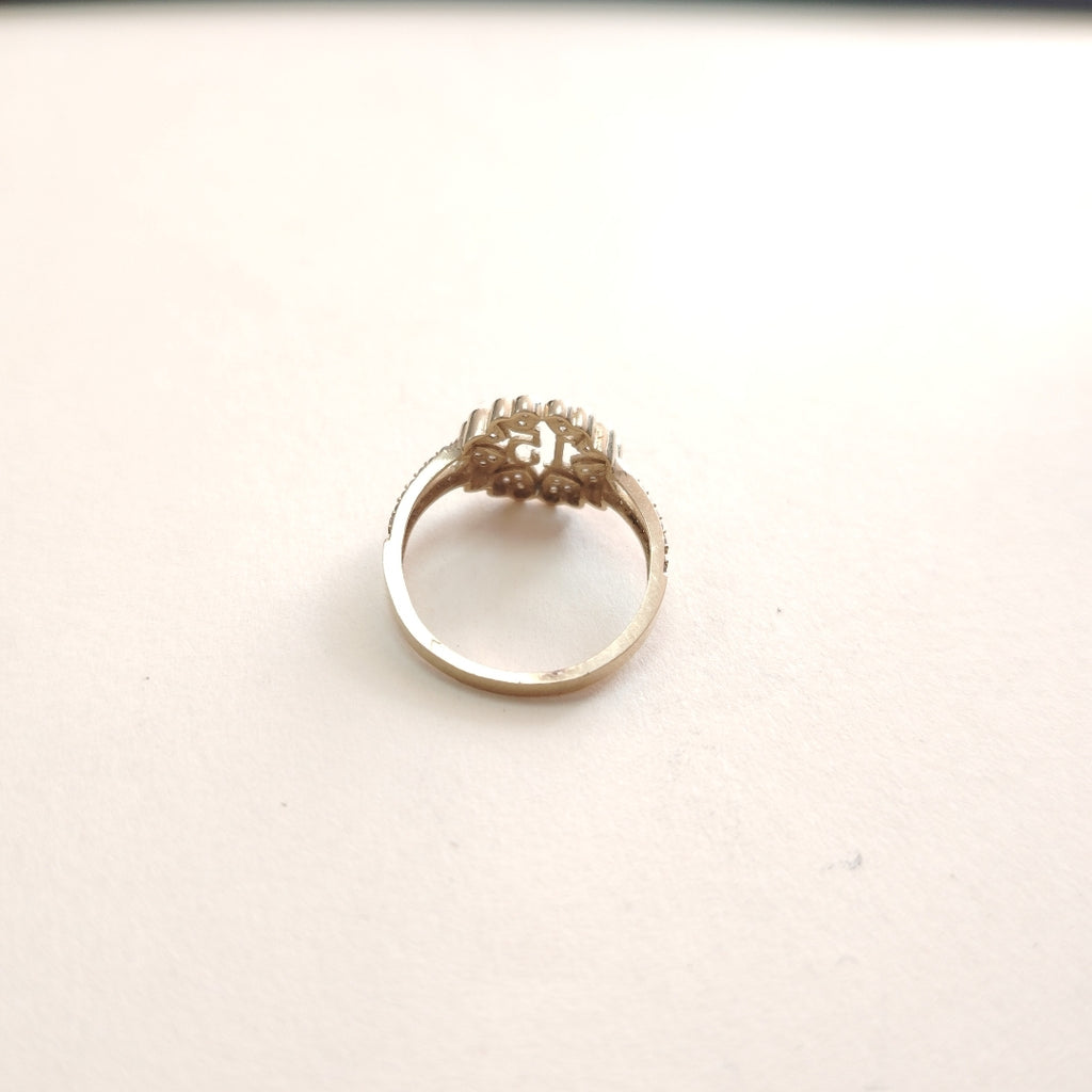 ANILLO CONMEMORATIVO ORO 10 K 1,80 GRMS (SEMINUEVO)
