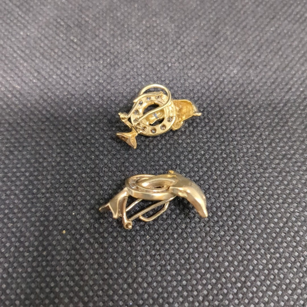 ARETES PAR ORO 10 K 4.9 GRMS (SEMINUEVO)