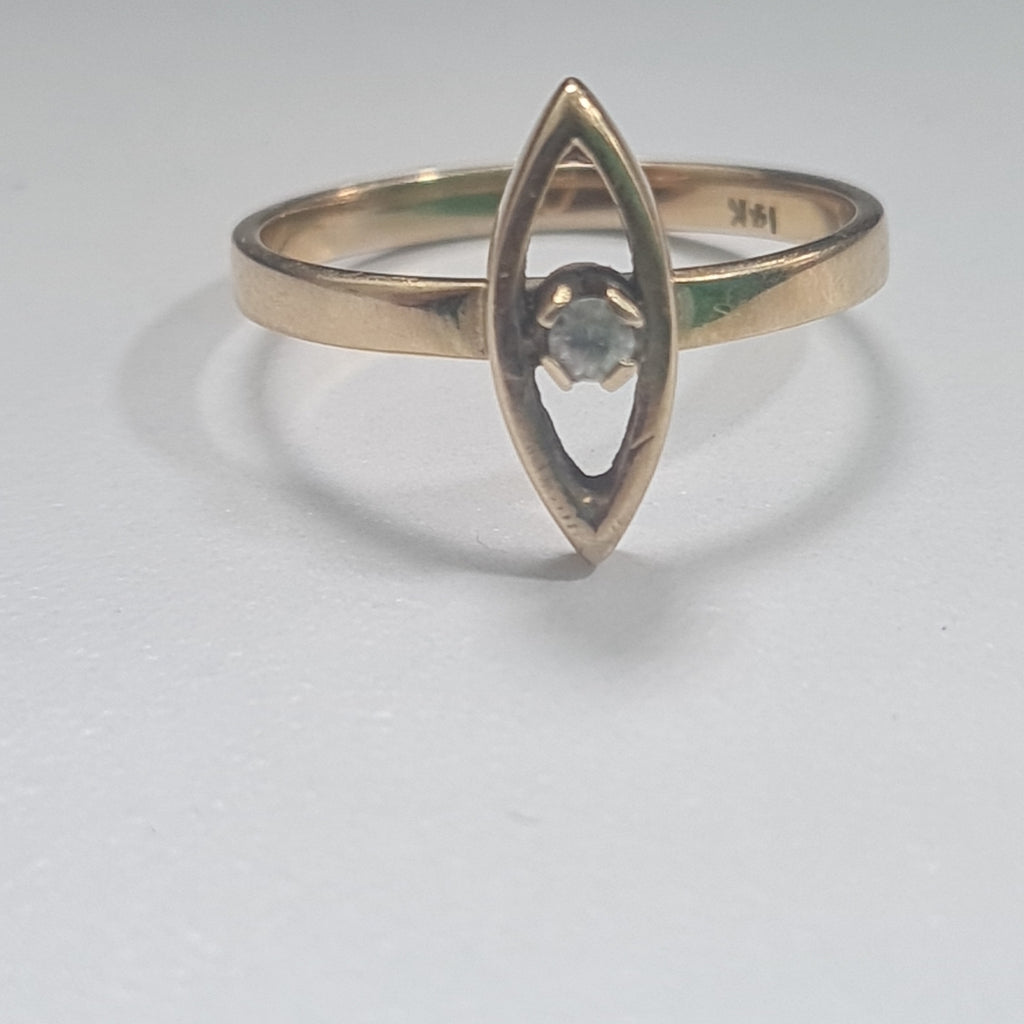 ANILLO ORO 14 K 2,30 GRMS (SEMINUEVO)