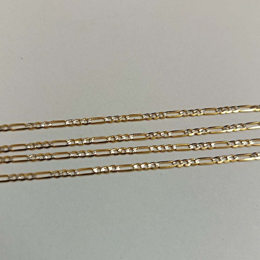 CADENA ORO, RODIADO 14 K 1.8 GRMS (SEMINUEVO)