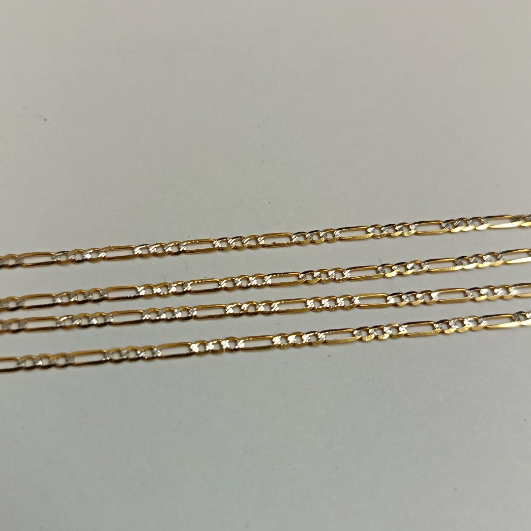 CADENA ORO, RODIADO 14 K 1.8 GRMS (SEMINUEVO)