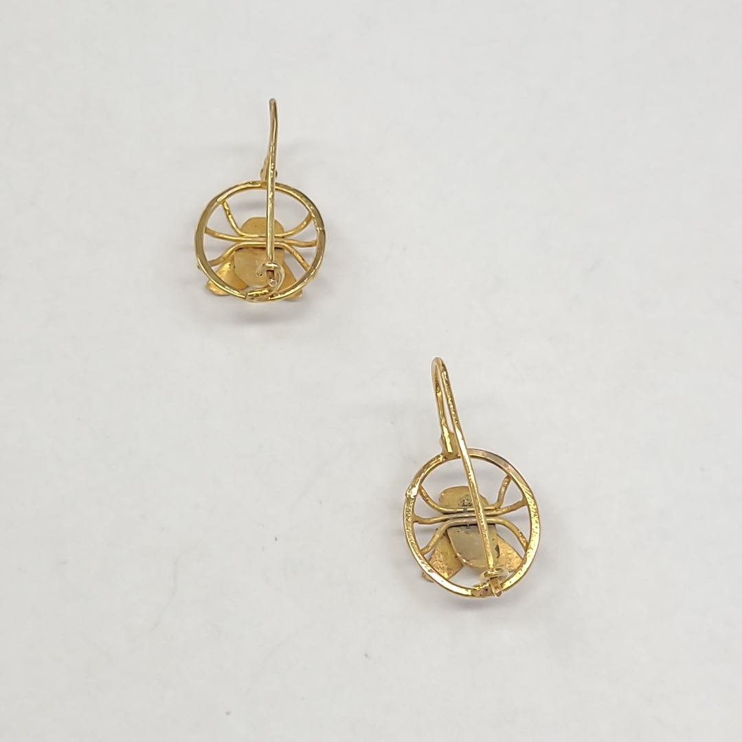 ARETES PAR ORO 10 K 4,00 GRMS (SEMINUEVO)