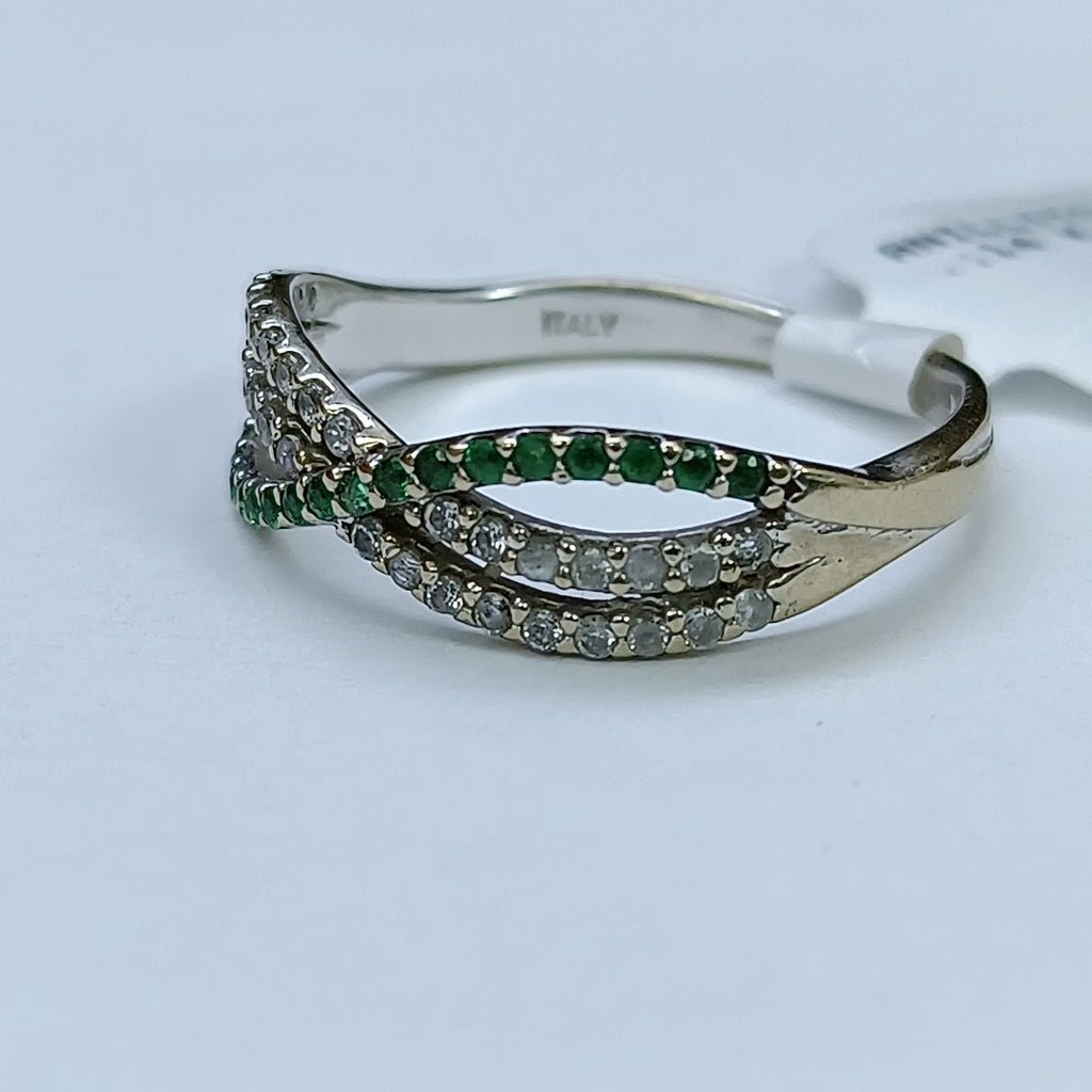 ANILLITO ORO BLANCO 14 K 2 GRMS (SEMINUEVO)