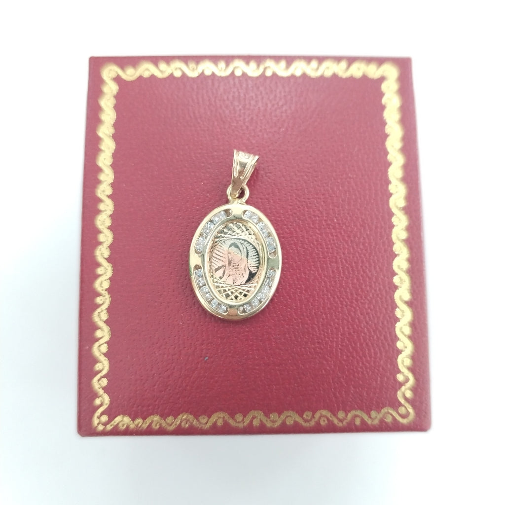MEDALLA RELIGIOSA ORO 14 K 0,80 GRMS (SEMINUEVO)