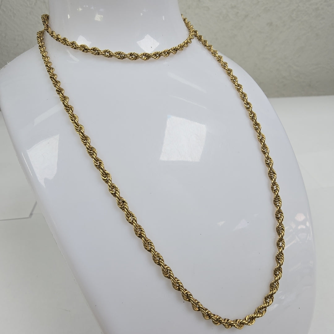 CADENA ORO 14 K 14.3 GRMS (SEMINUEVO)