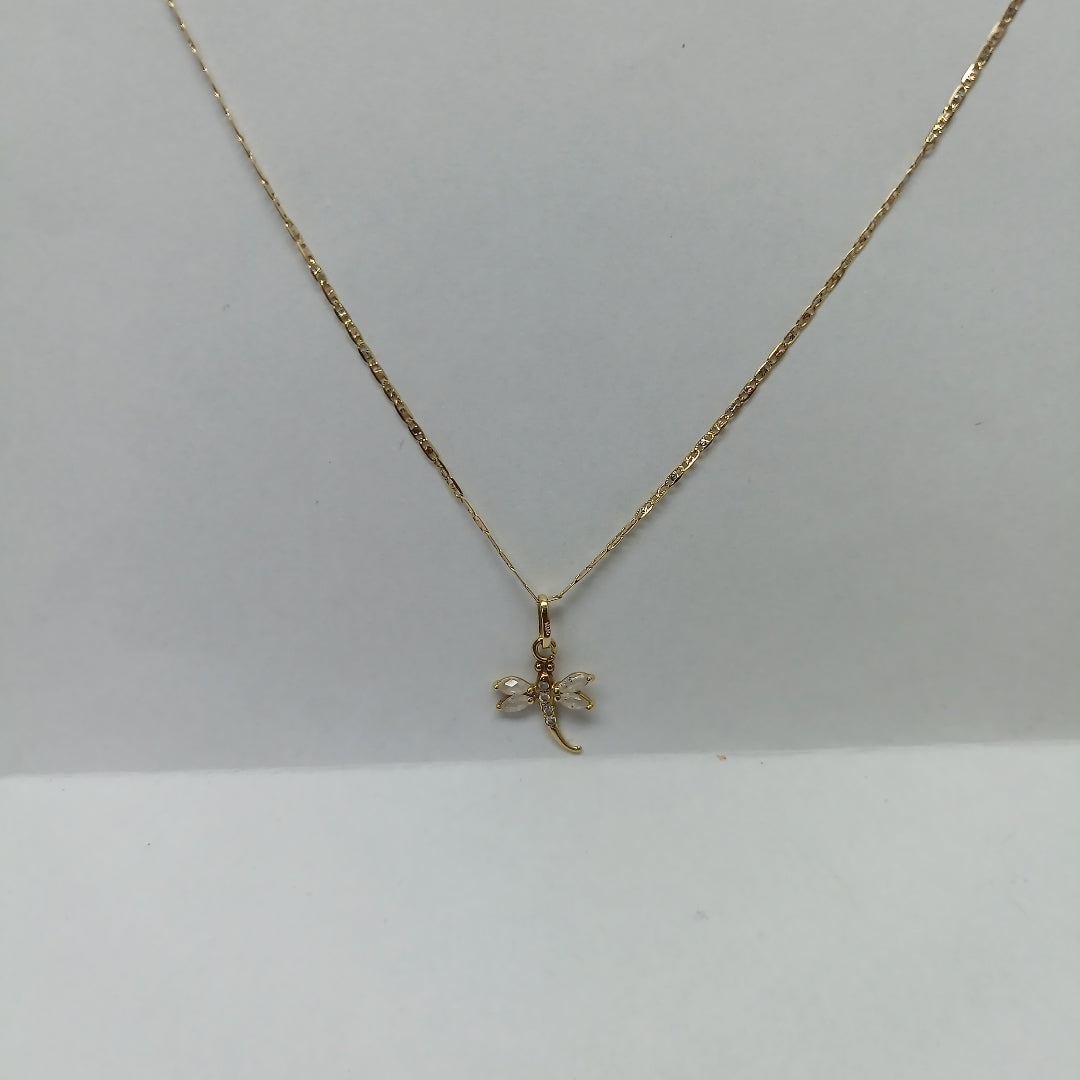 CADENA, DIJE ORO 14 K 2.1 GRMS (SEMINUEVO)