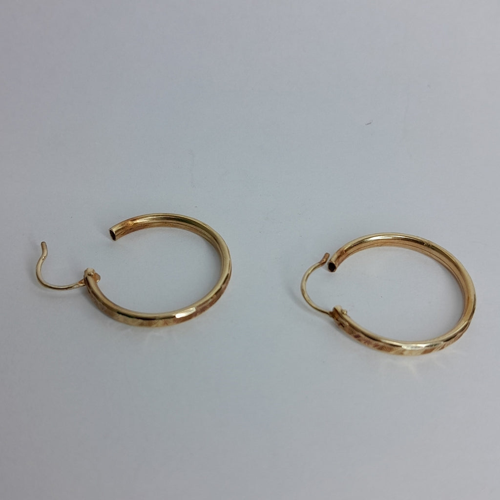 ARRACADAS PAR ORO 10 K 1.6 GRMS (SEMINUEVO)