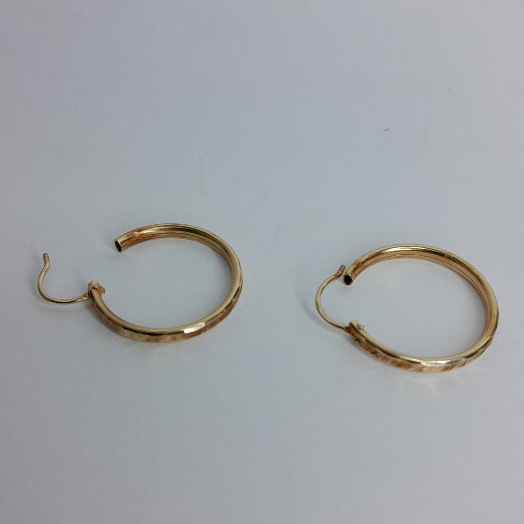 ARRACADAS PAR ORO 10 K 1.6 GRMS (SEMINUEVO)