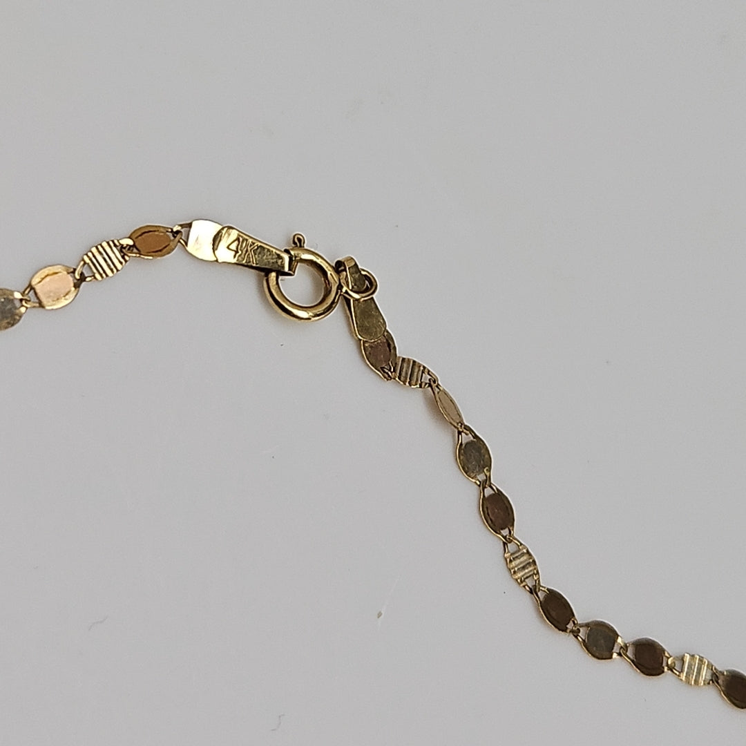 CADENA ORO 10 K 1.1 GRMS (SEMINUEVO)