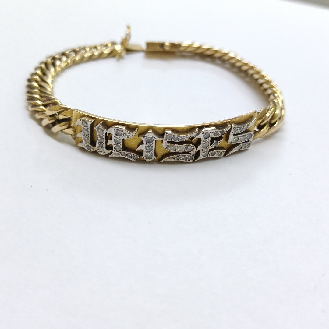 ESCLAVA ORO 14 K 36.3 GRMS (SEMINUEVO)
