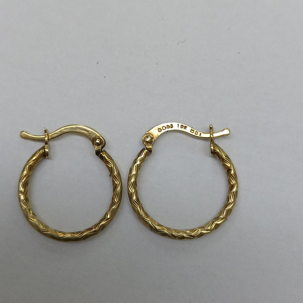 ARRACADAS PAR ORO 10 K 1.2 GRMS (SEMINUEVO)