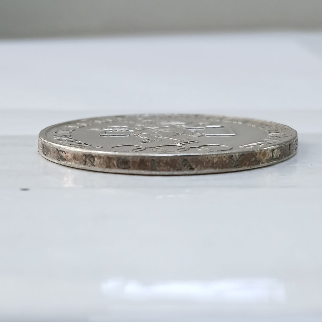 MEDALLA CONMEMORATIVA PLATA 22,40 GRMS (SEMINUEVO)