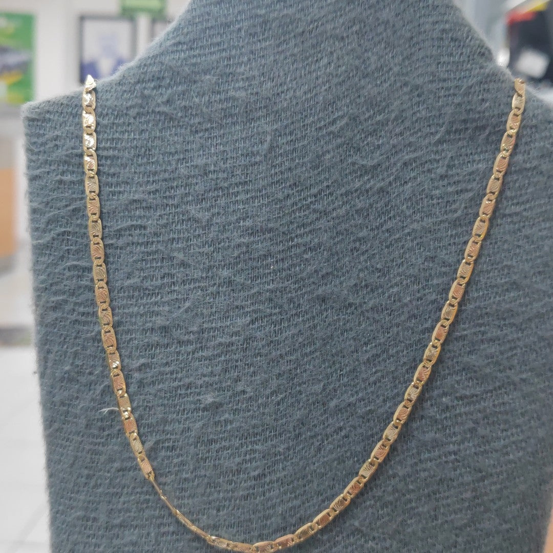 CADENA ORO COMBINADO 14 K 10.3 GRMS (SEMINUEVO)