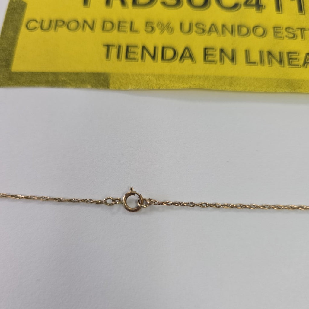 CADENA ORO 10 K 1.7 GRMS (SEMINUEVO)