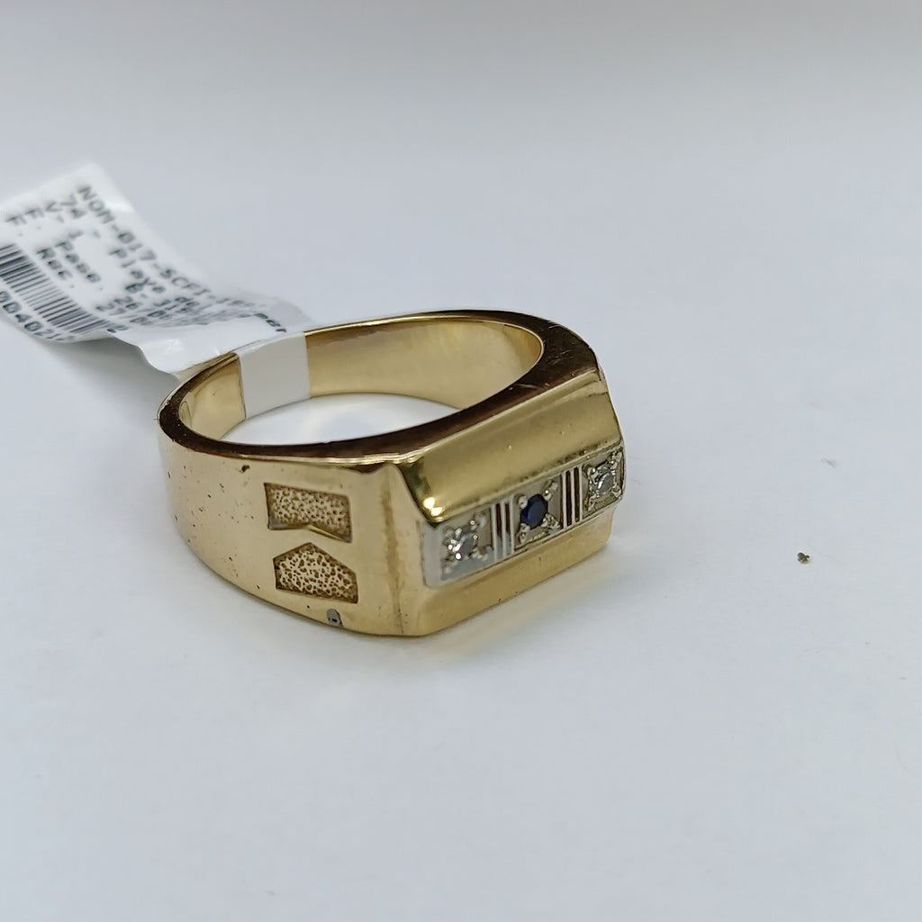 ANILLO ORO 10 K 16.3 GRMS (SEMINUEVO)