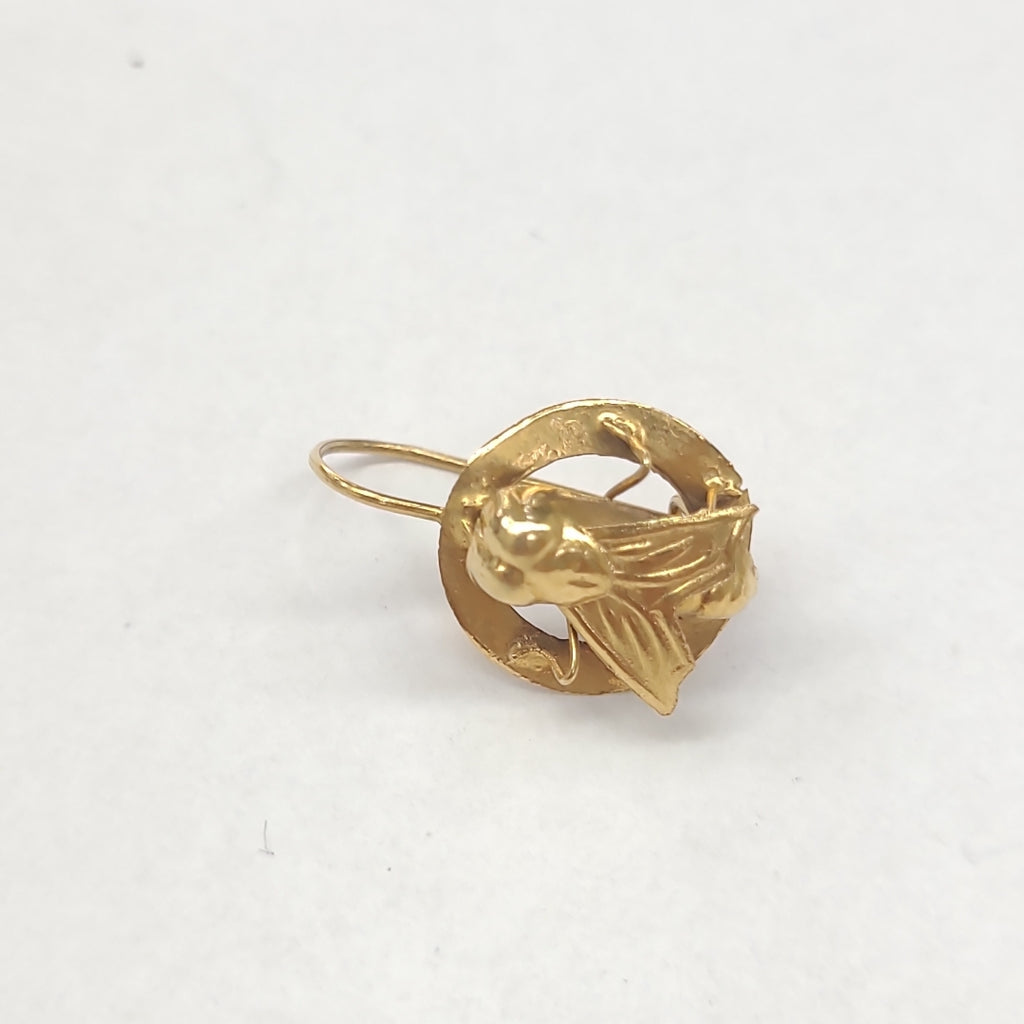 ARETES PAR ORO 10 K 1,10 GRMS (SEMINUEVO)