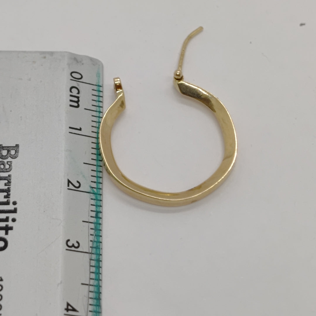 ARRACADAS PAR ORO 14 K 2,90 GRMS (SEMINUEVO)